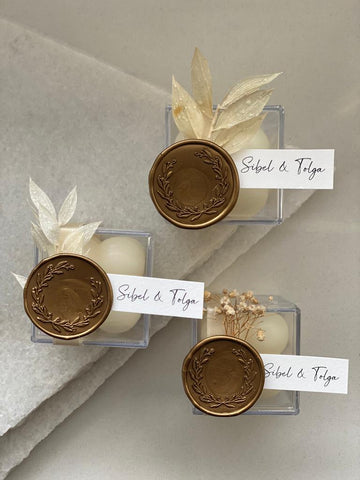 Mini Bubble Kerzen, royal