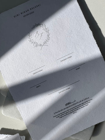 Nikah Zertifikat, nikah akdi