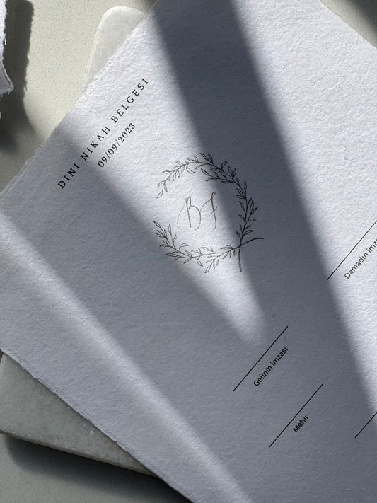 Nikah Zertifikat, nikah akdi