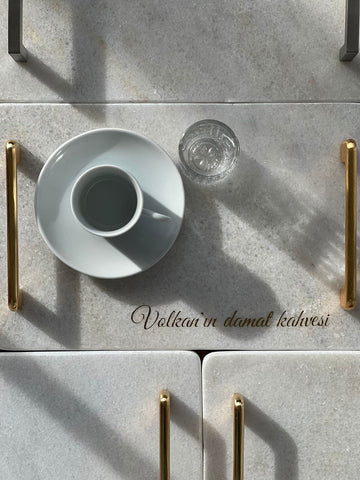 Kaffeetablett Set mit Tassen