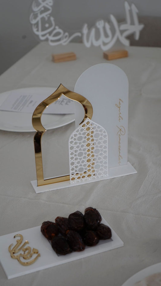 dekorative Ramadan Aufteller im 3er Set