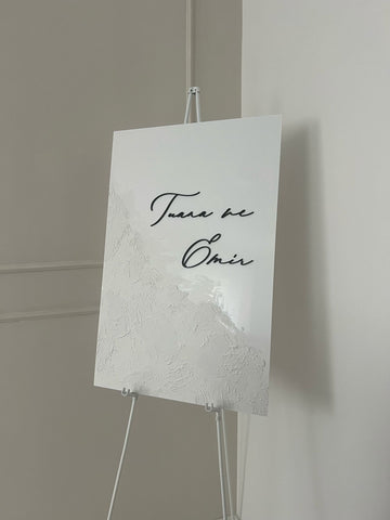 Empfangstafel timeless