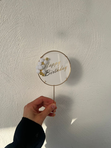 Geburtstags-Topper - Cake topper
