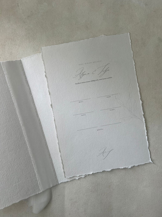 islamische Eheurkunde