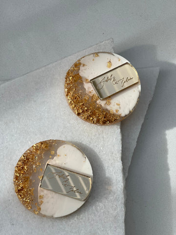 Resinmagnet gold, luxurios